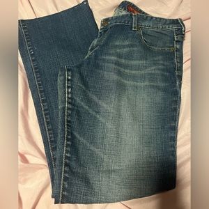 Express Stella boot leg jeans